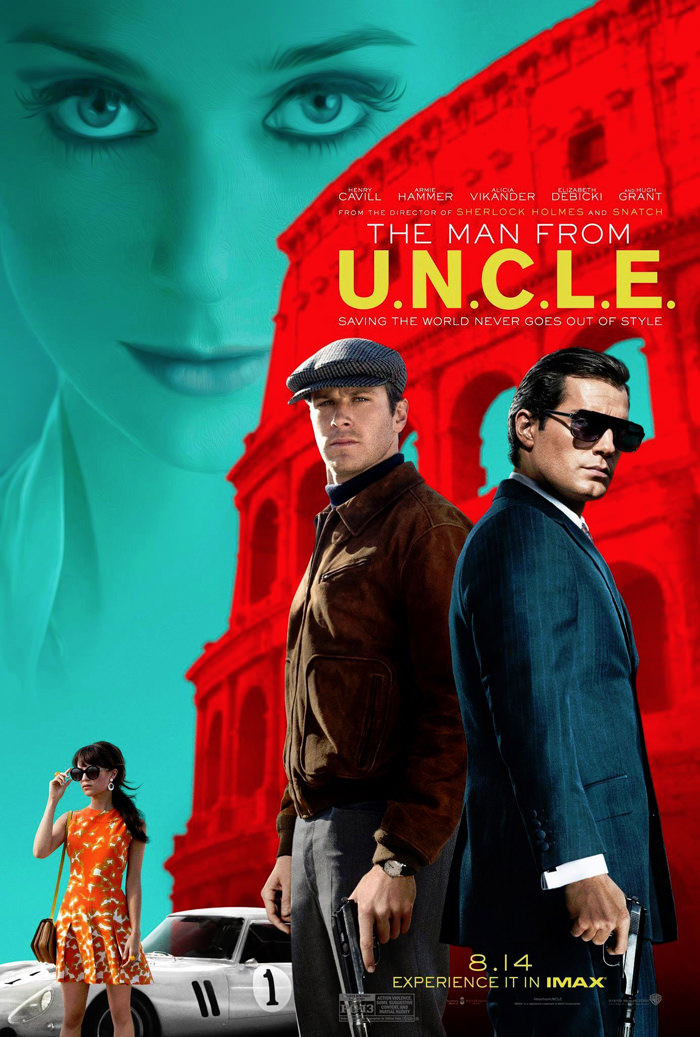 The Man from U.N.C.L.E. movie poster.