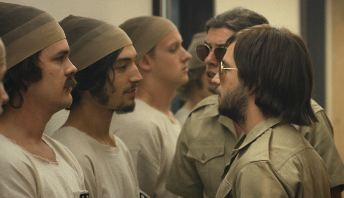 A still from The Stanford Prison Experiment.