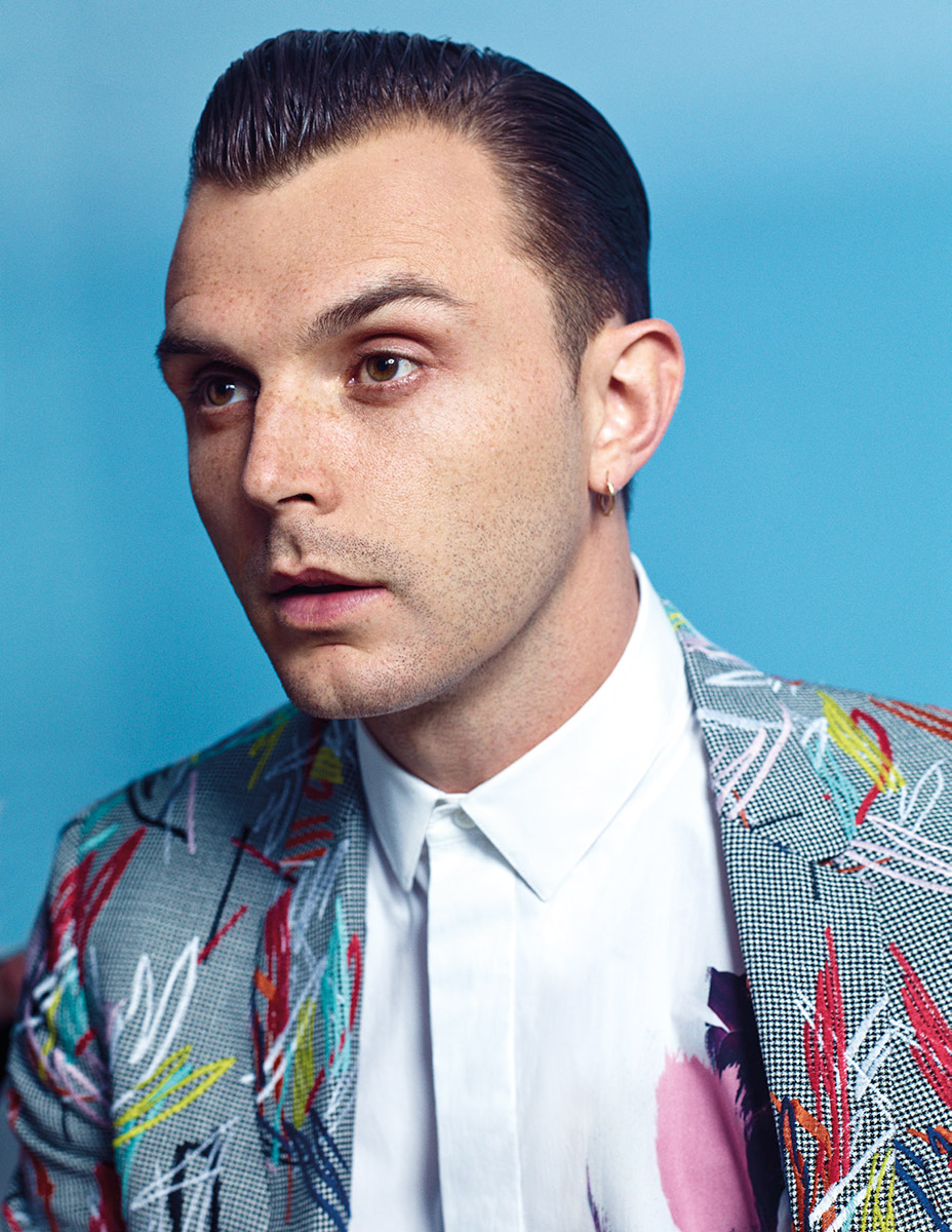 Theo Hutchcraft Stars in Zoo Cover Photo Shoot Wearing Dior Homme