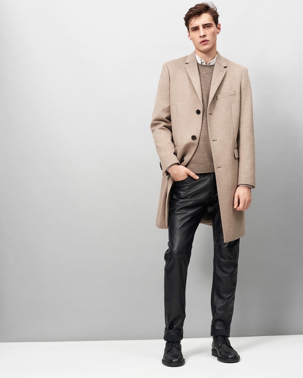 Adrien Sahores Models Theory's Fall/Winter 2015 Collection of Men's Essentials