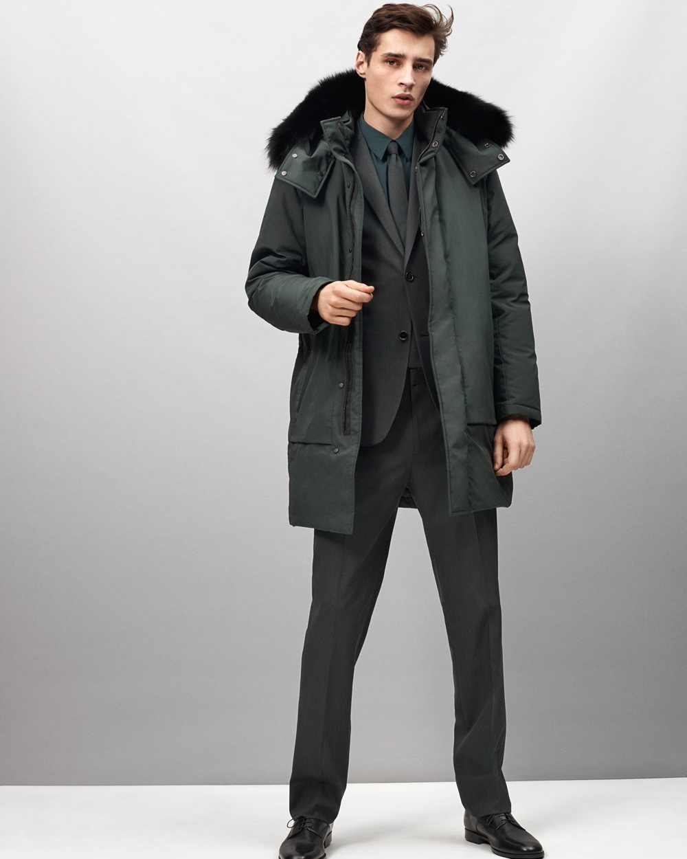 Adrien Sahores Models Theory’s Fall/Winter 2015 Collection of Men’s ...