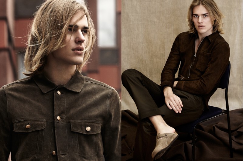 Ton is styled by Petter Lundgren for the inspiring shoot.