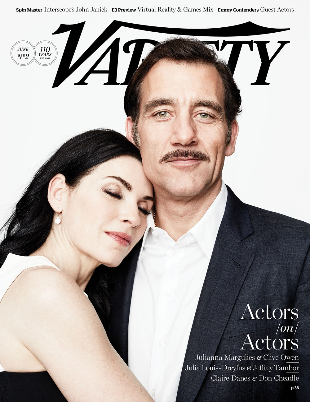 Variety 2015 Cover Julianna Margulies Clive Owen
