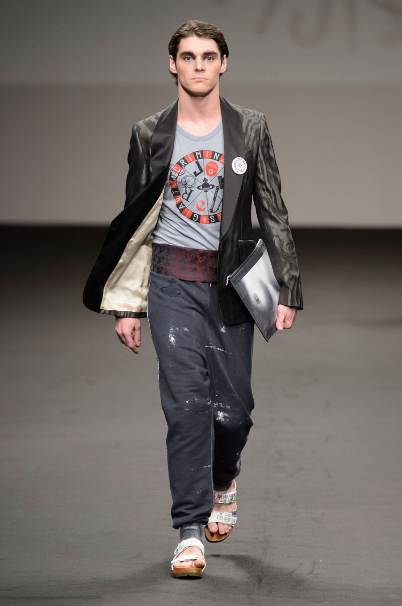 Vivienne Westwood Spring Summer 2016 Menswear Collection Milan Fashion Week 041