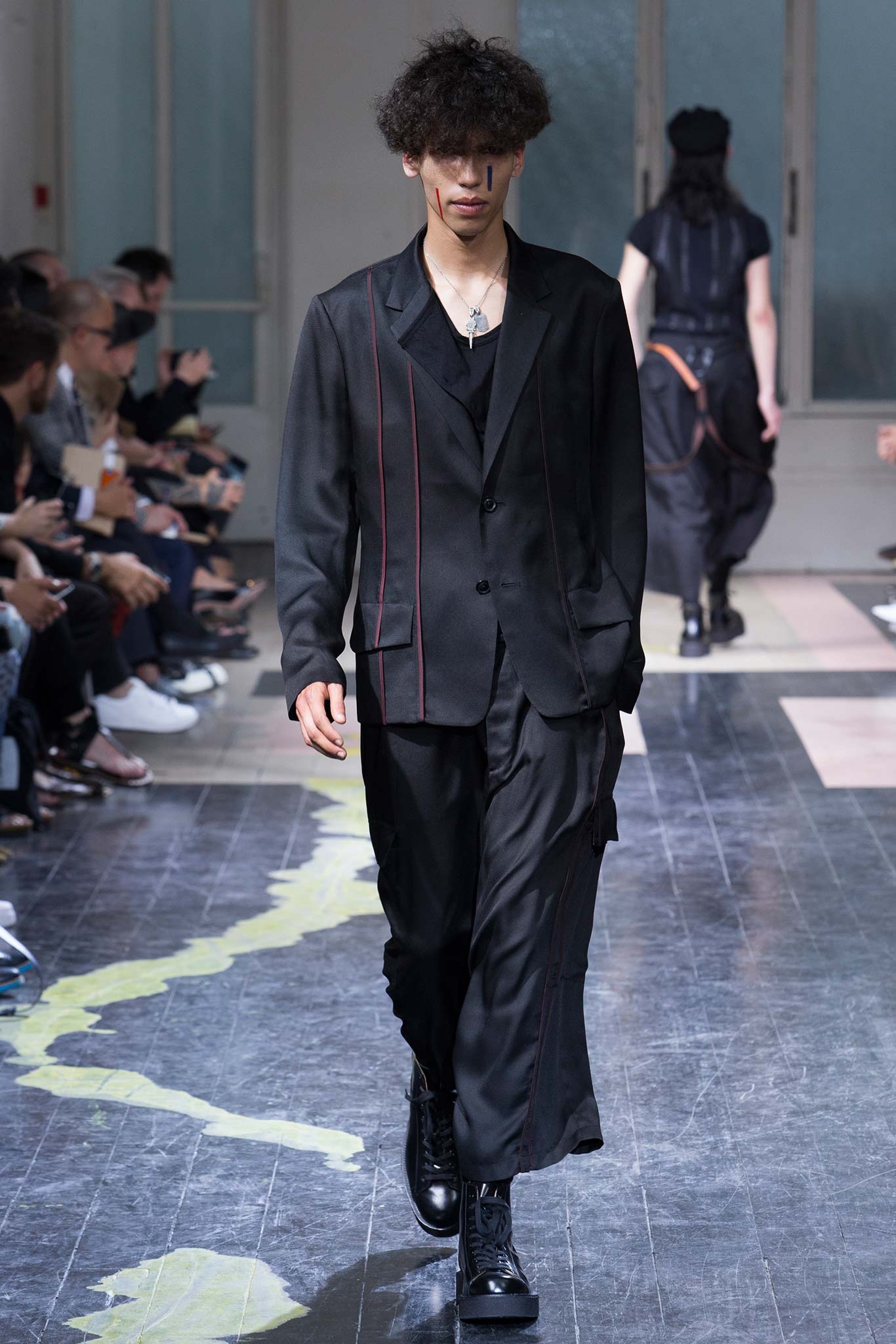 Yohji Yamamoto Spring Summer 2016 Menswear Collection Paris Fashion Week 005