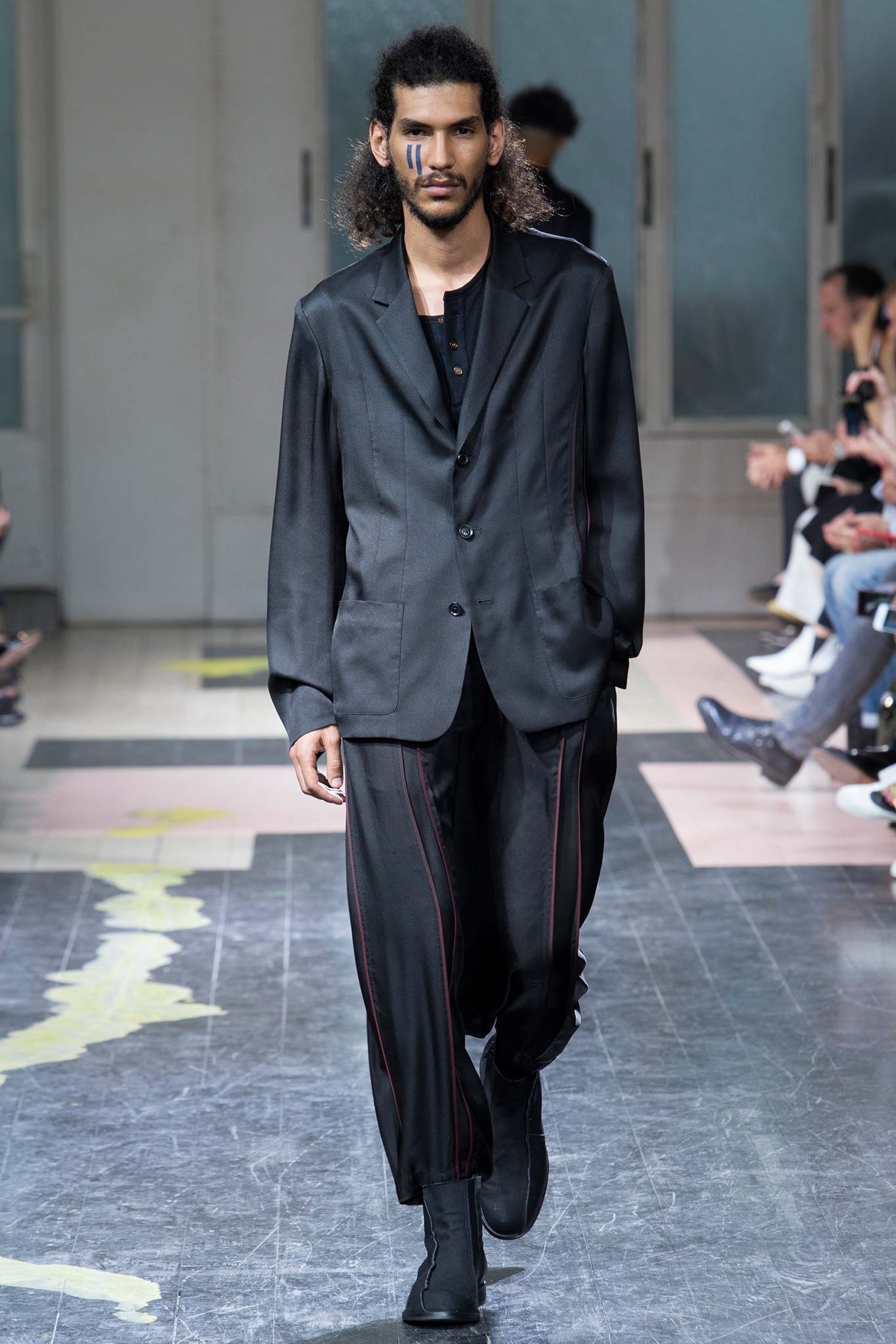 Yohji Yamamoto Spring Summer 2016 Menswear Collection Paris Fashion Week 006