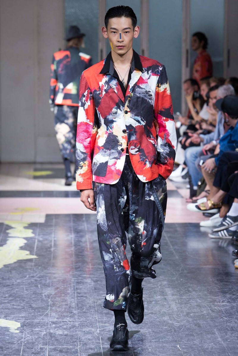 Yohji Yamamoto Spring Summer 2016 Menswear Collection Paris Fashion Week 008