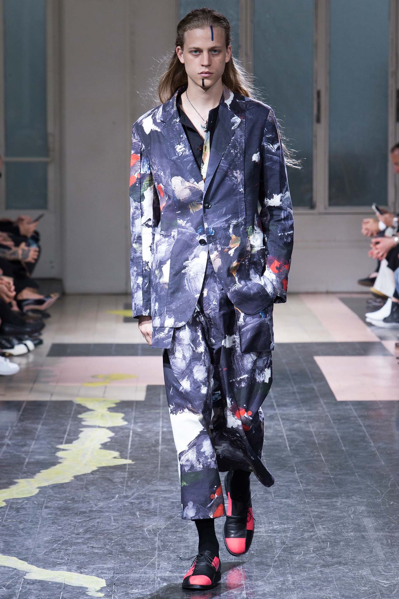 Yohji Yamamoto Spring Summer 2016 Menswear Collection Paris Fashion Week 012