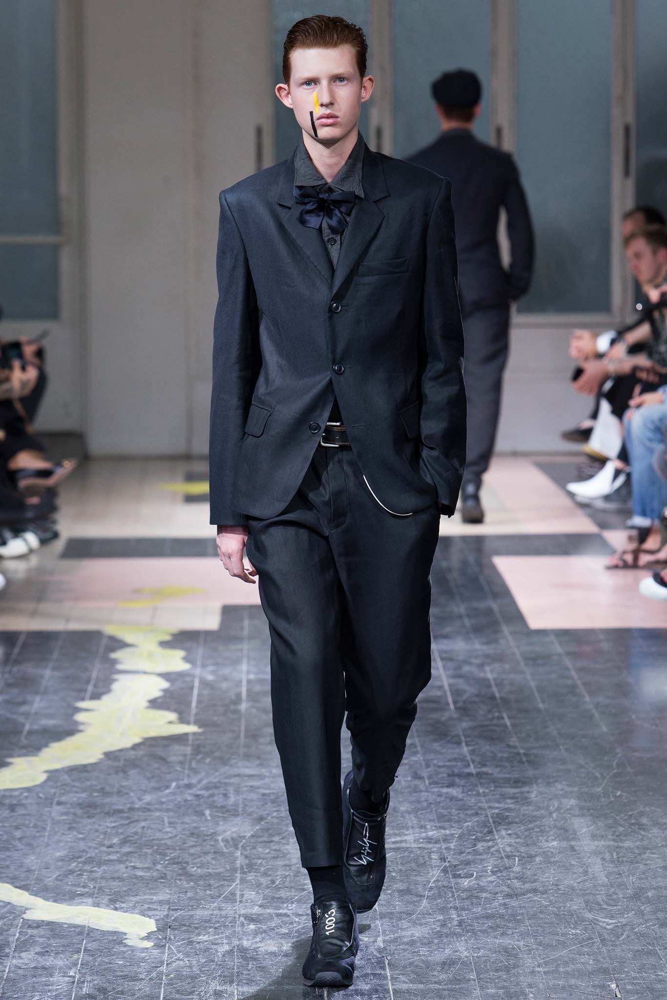 Yohji Yamamoto Spring Summer 2016 Menswear Collection Paris Fashion Week 016