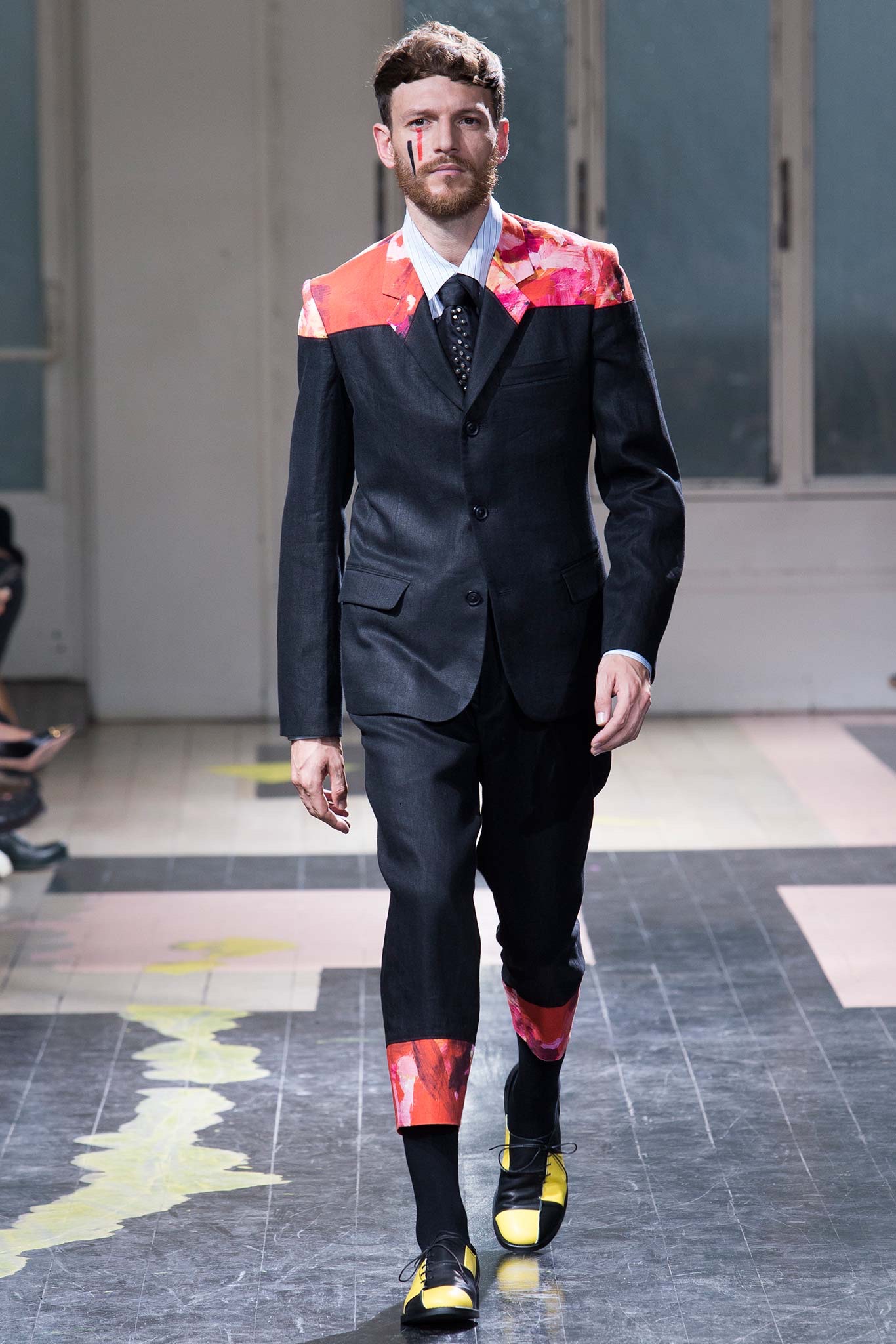 Yohji Yamamoto Spring Summer 2016 Menswear Collection Paris Fashion Week 019