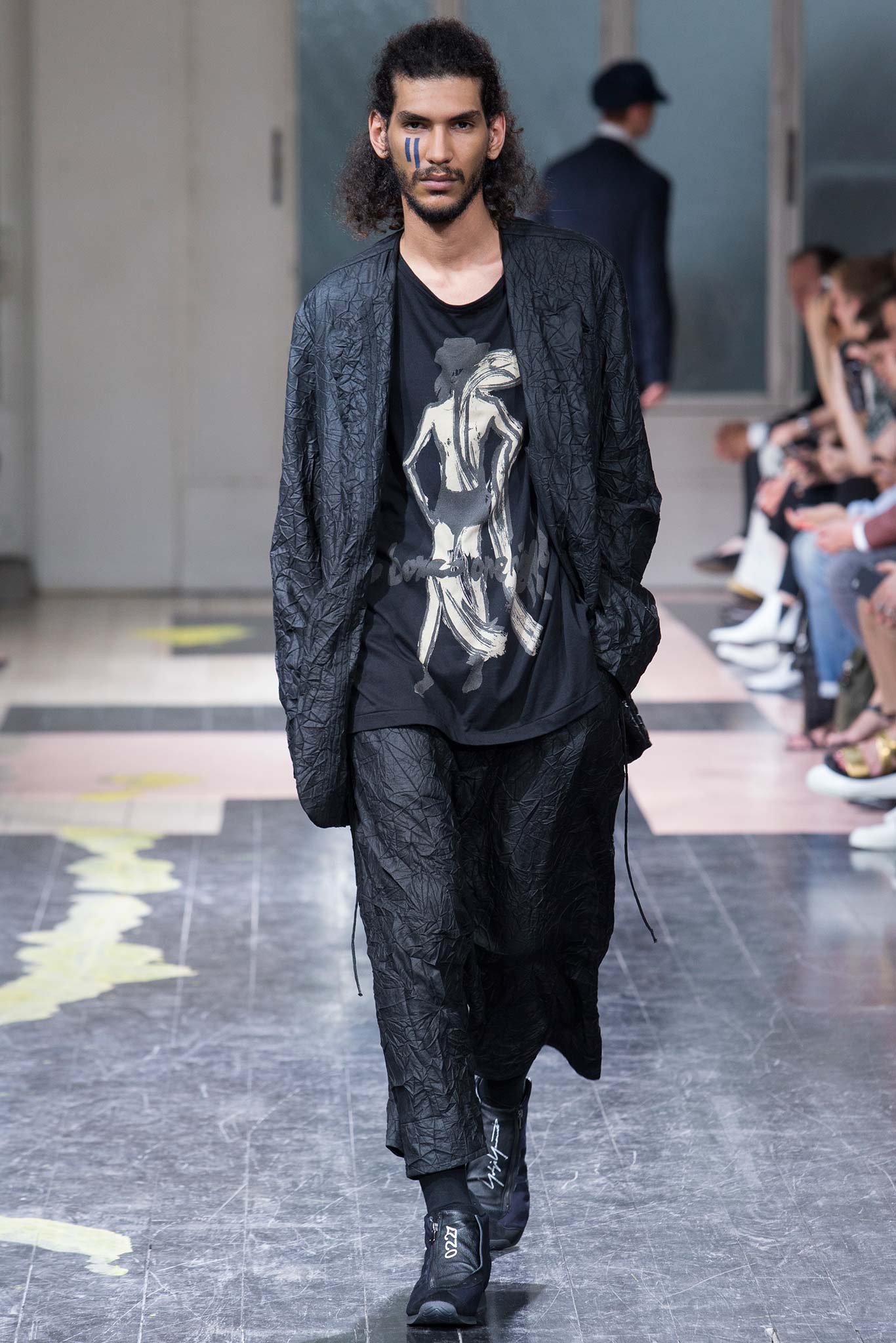 Yohji Yamamoto Spring Summer 2016 Menswear Collection Paris Fashion Week 030