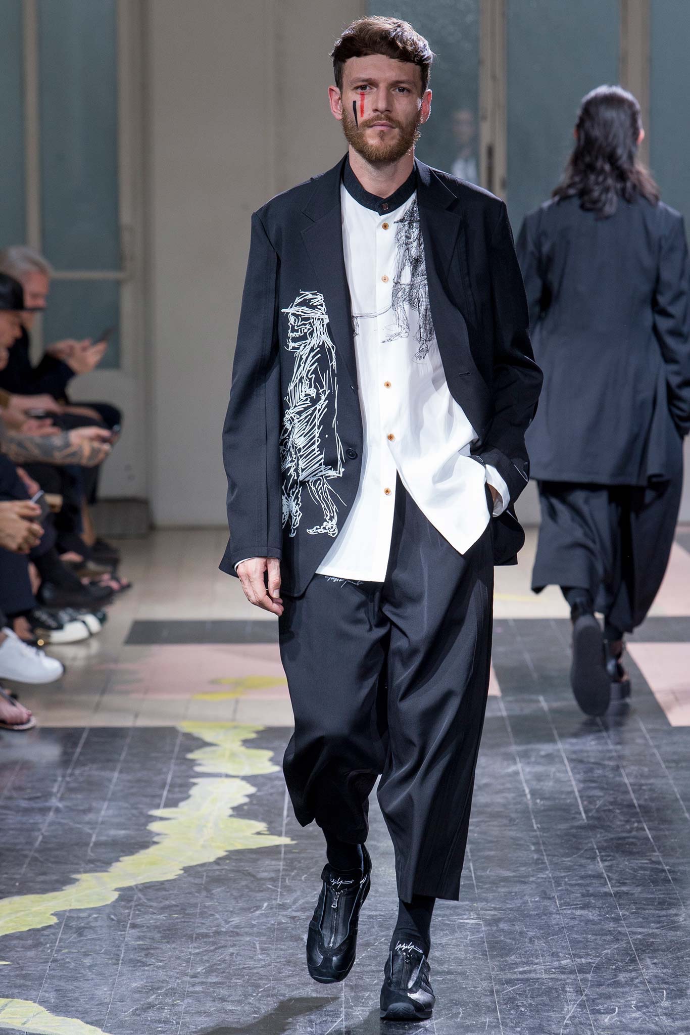 Yohji Yamamoto Spring Summer 2016 Menswear Collection Paris Fashion Week 035
