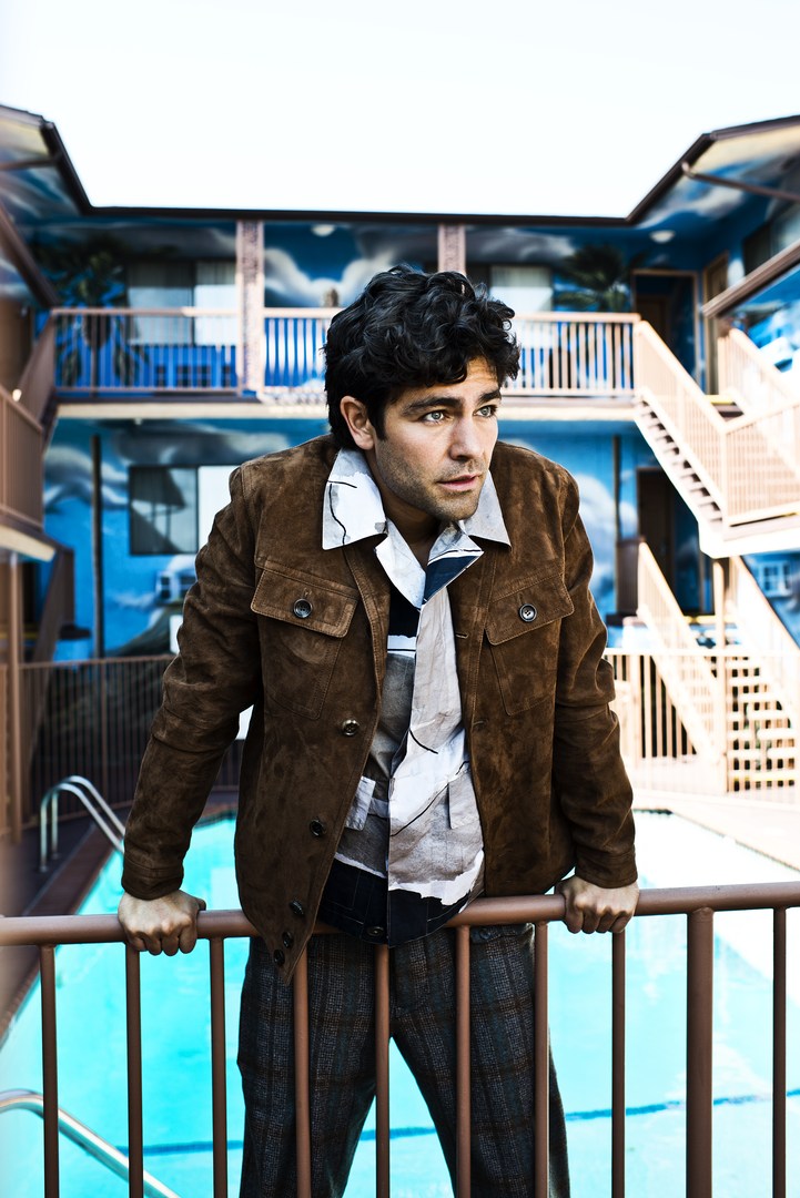 Adrian Grenier Heads Outdoors for Essential Homme Cover Photo Shoot