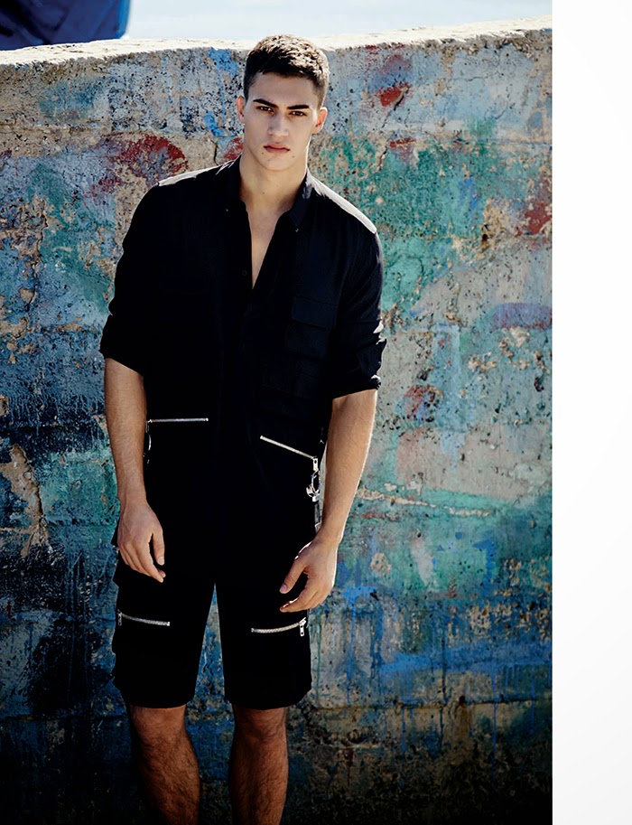 Alessio Pozzi is Easy Summer Vision for Numéro Homme China Editorial