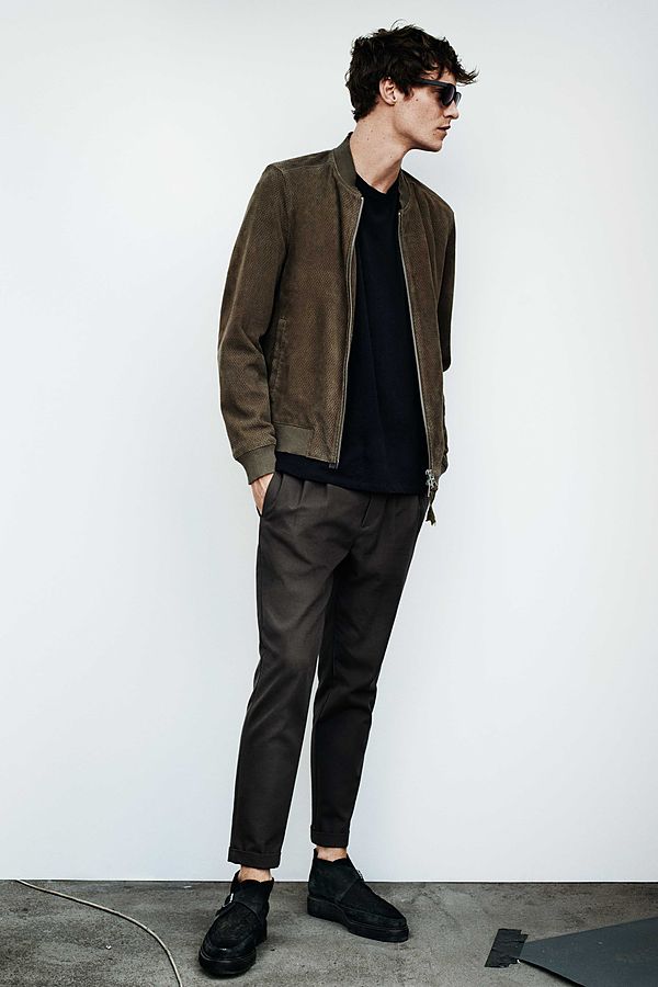 Matthew Hitt Models AllSaints' Latest Men's Fashions