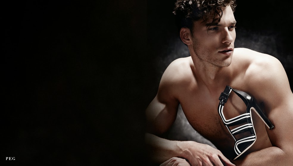 Aurelien Muller Goes Nude for Brian Atwood