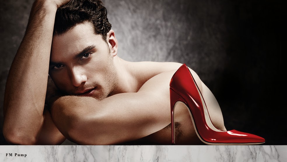 Aurelien Muller Goes Nude for Brian Atwood