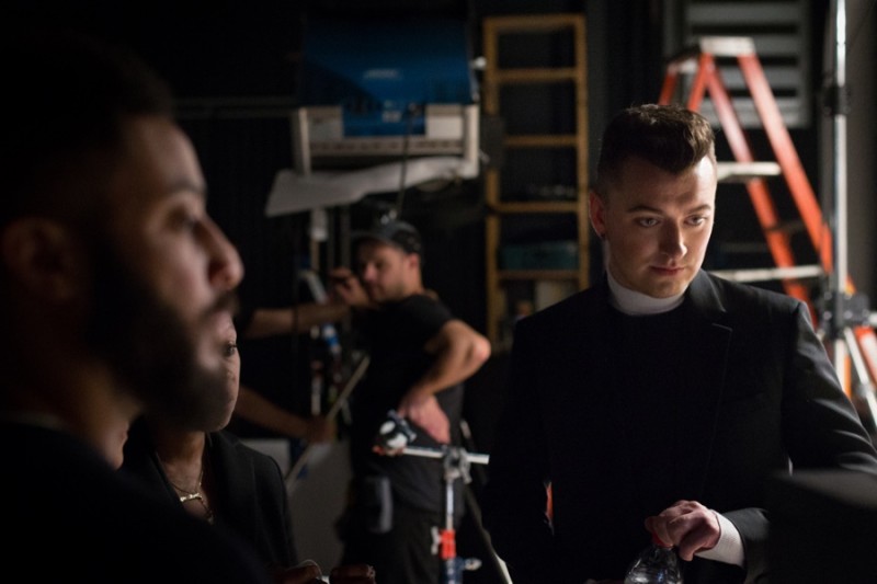 Balenciaga fall winter 2015 campaign sam smith behind the scenes shoot images 005
