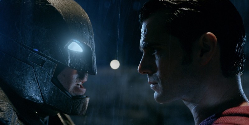 Batman (Ben Affleck) and Superman (Henry Cavill) in Batman v Superman: Dawn of Justice