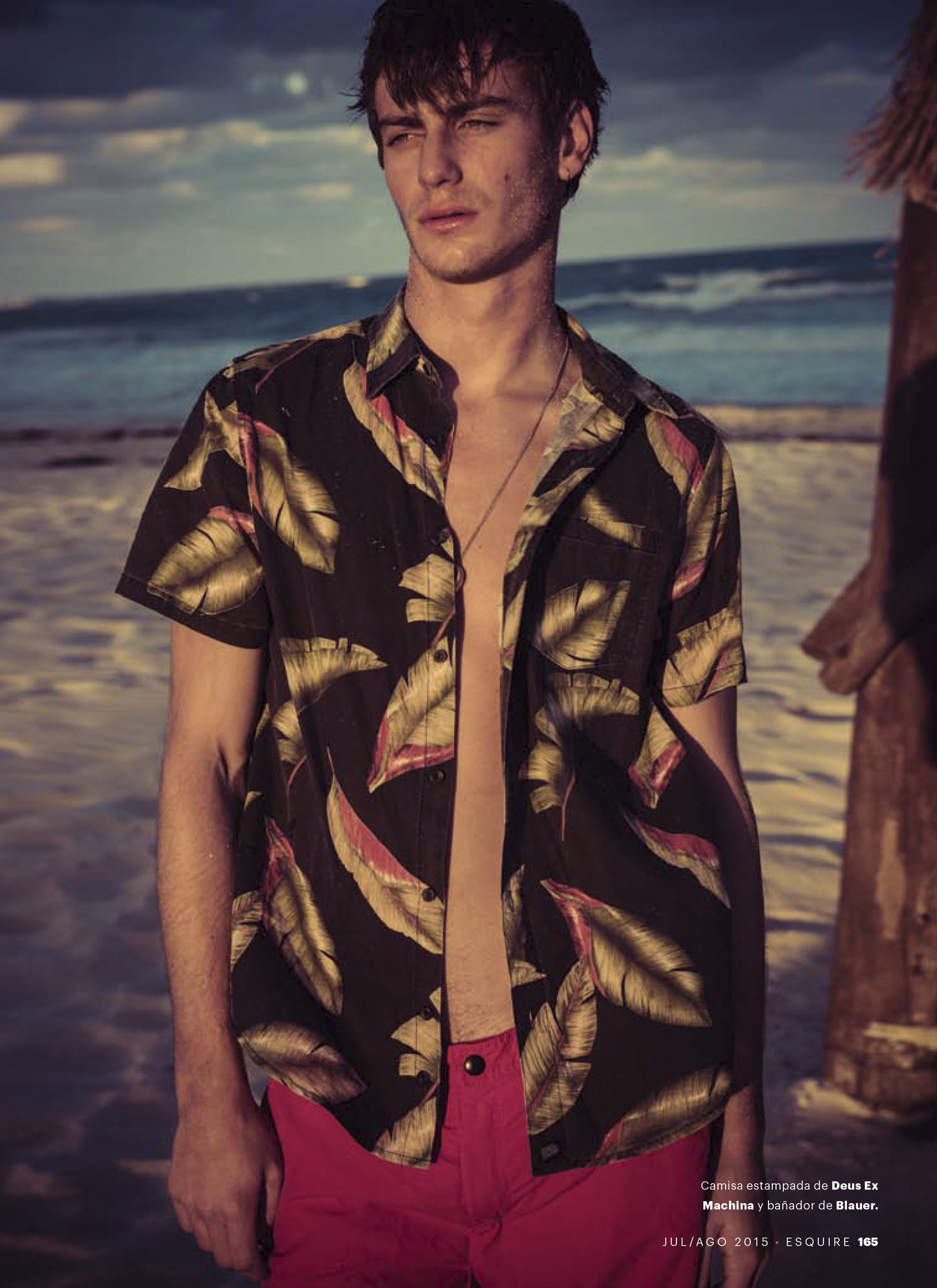 » Ben Allen Enjoys 'La Solitude' for Esquire España Beach Shoot Ben Allen Esquire Espana Beach Editorial Shoot July 2015 001
