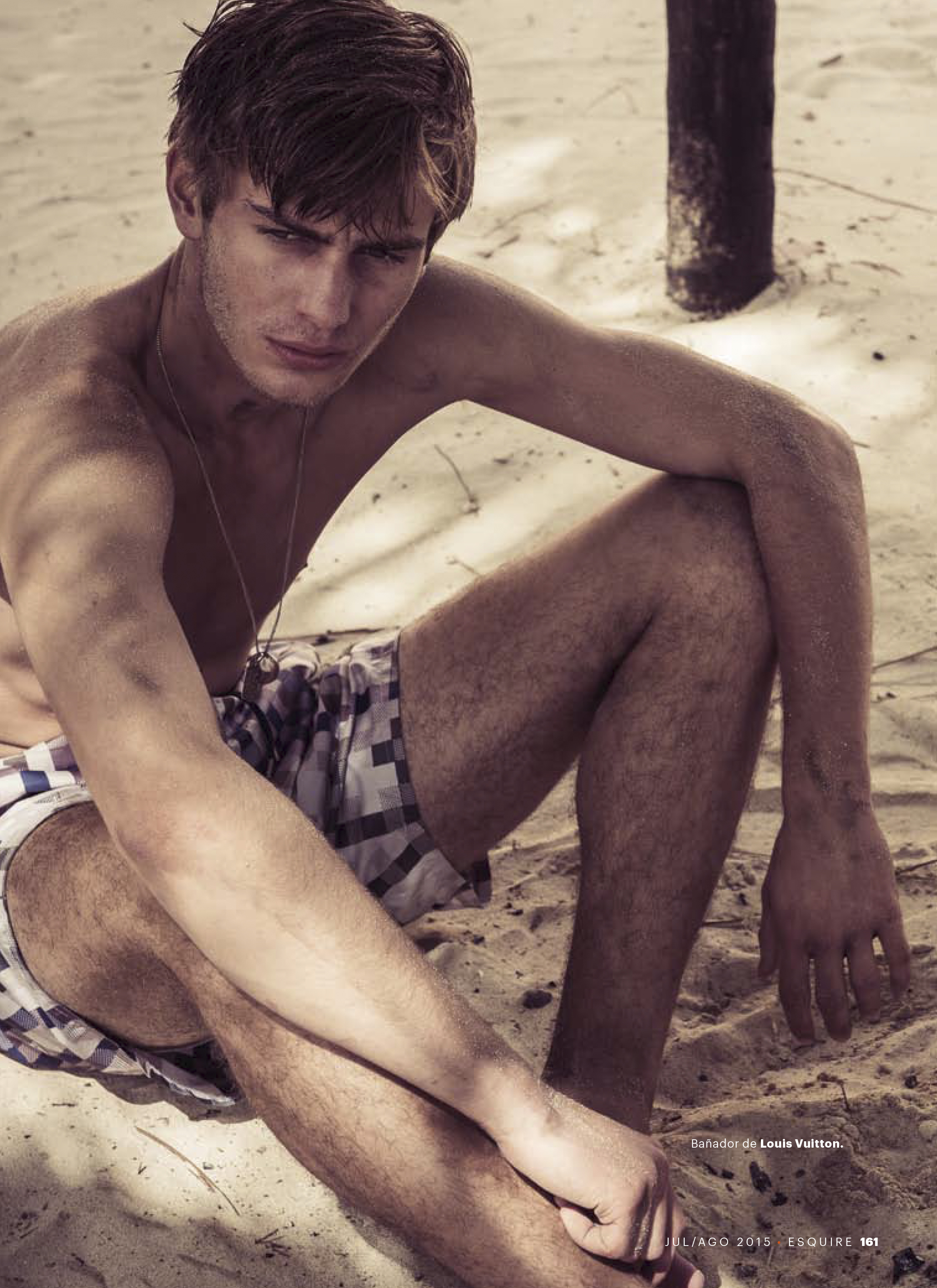 Ben Allen Enjoys 'La Solitude' for Esquire España Beach Shoot