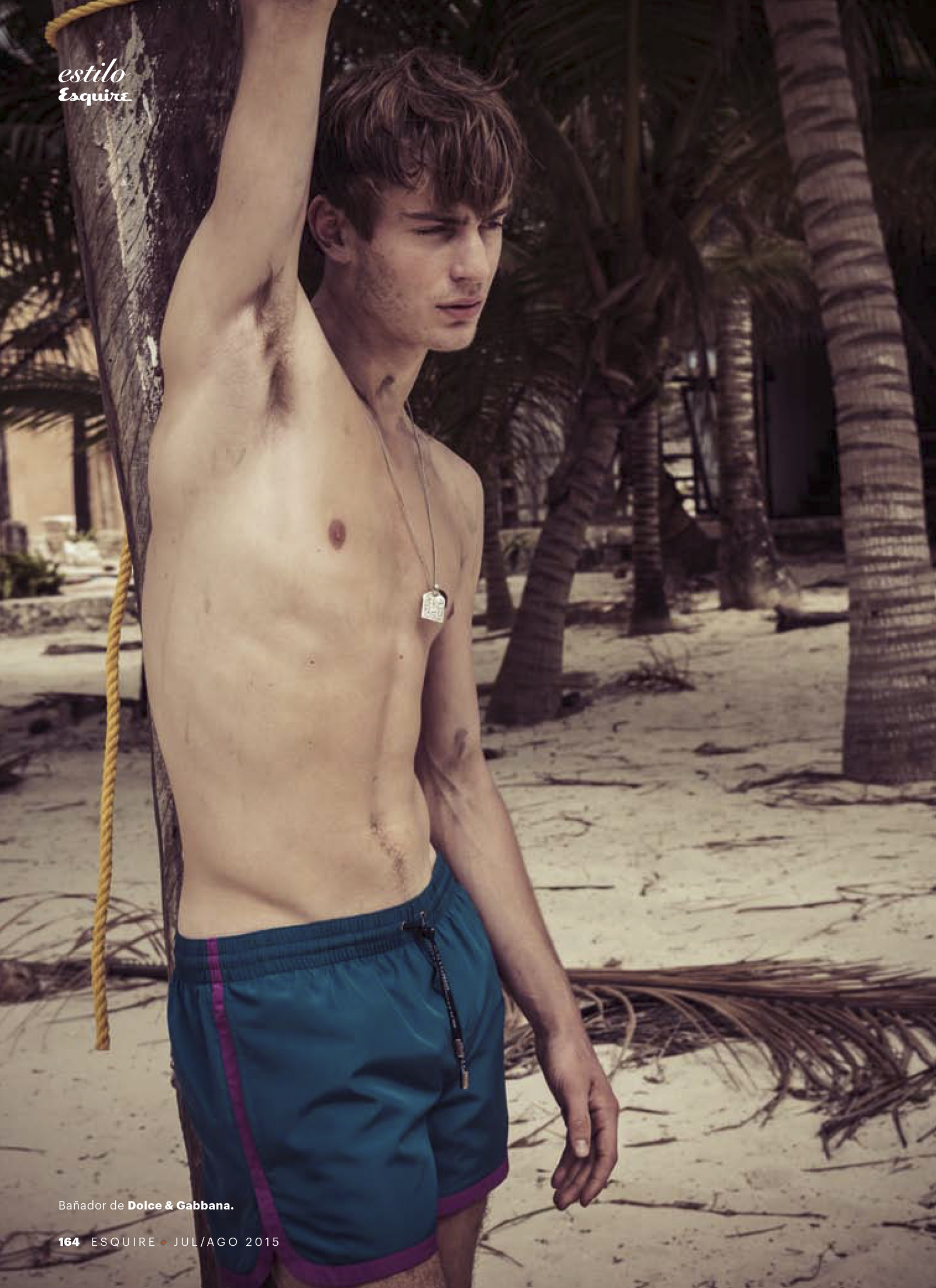 » Ben Allen Enjoys 'La Solitude' for Esquire España Beach Shoot Ben Allen Esquire Espana Beach Editorial Shoot July 2015 009