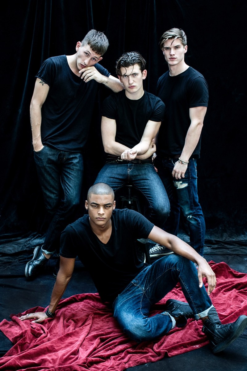 Jannik Scharmweber, Dylan Hartigan, Matthew McGue and Eugon McNeil