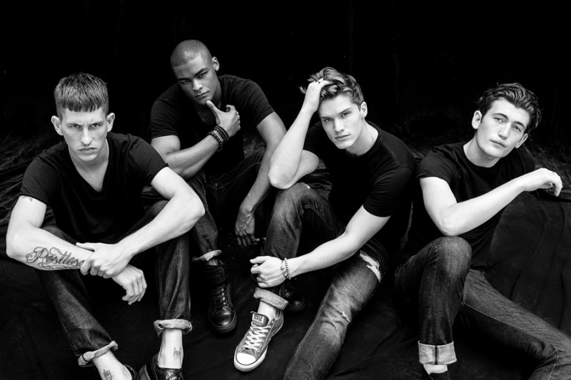 Jannik Scharmweber, Eugon McNeil, Matthew McGue and Dylan Hartigan 