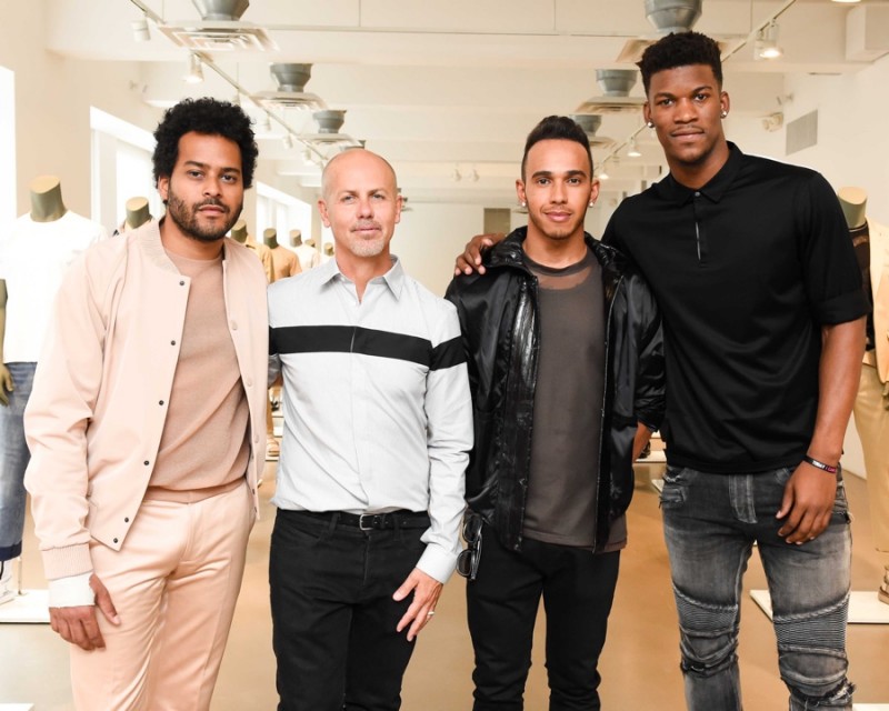 Twin Shadow, Italo Zucchelli, Lewis Hamilton and Jimmy Butler