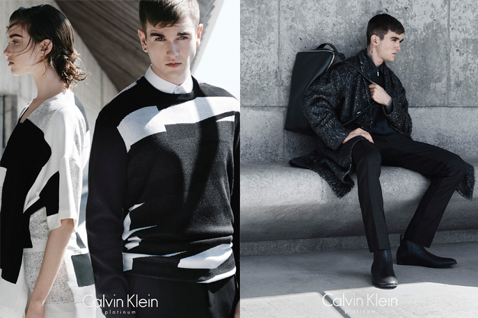 Gabriel-Kane Day Lewis for Calvin Klein Platinum Fall/Winter 2015 Campaign