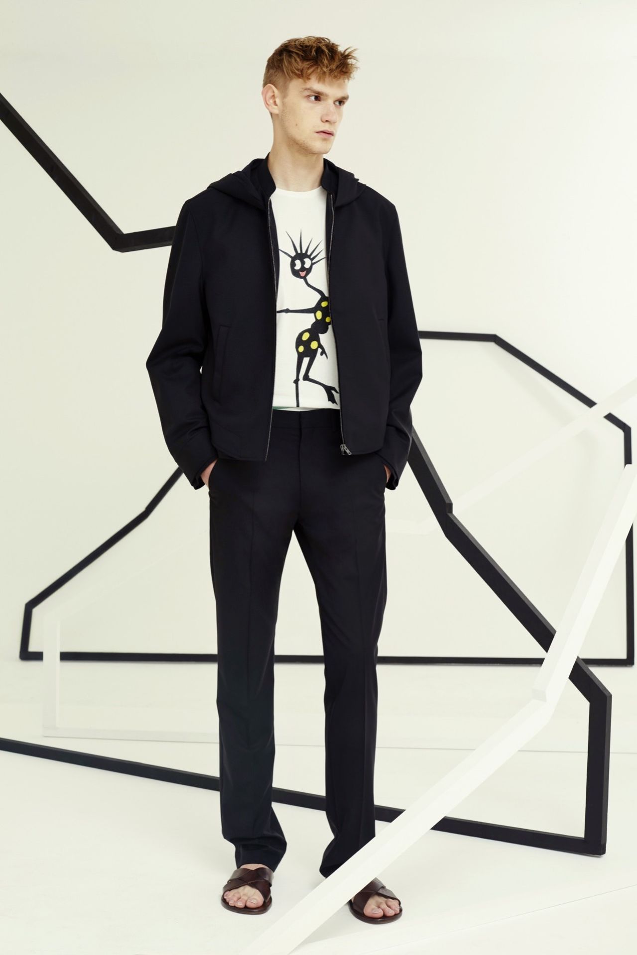 Chalayan Does Quirky Business for Spring/Summer 2016 Menswear ...