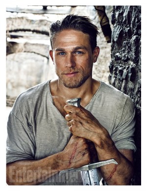 Charlie Hunnam Covers Entertainment Weekly as 'King Arthur'
