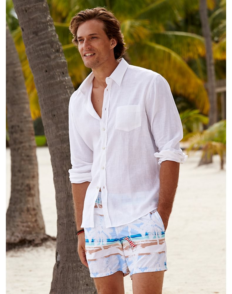 David Genat Models Summer Styles for Gorsuch