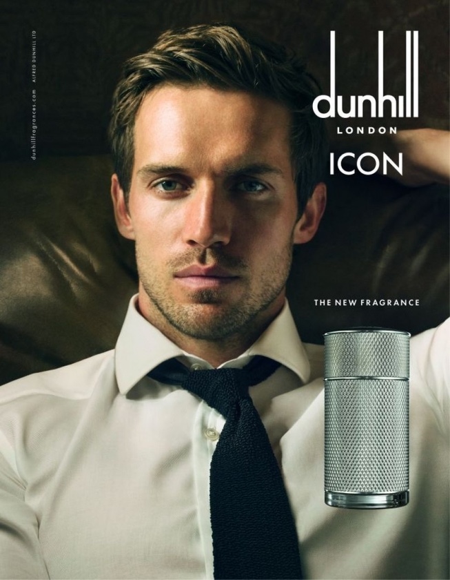 Andrew Cooper for Dunhill Icon fragrance campaign
