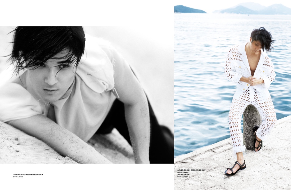 Elle Men Hong Kong Greets Summer with July 2015 Fashion Editorial