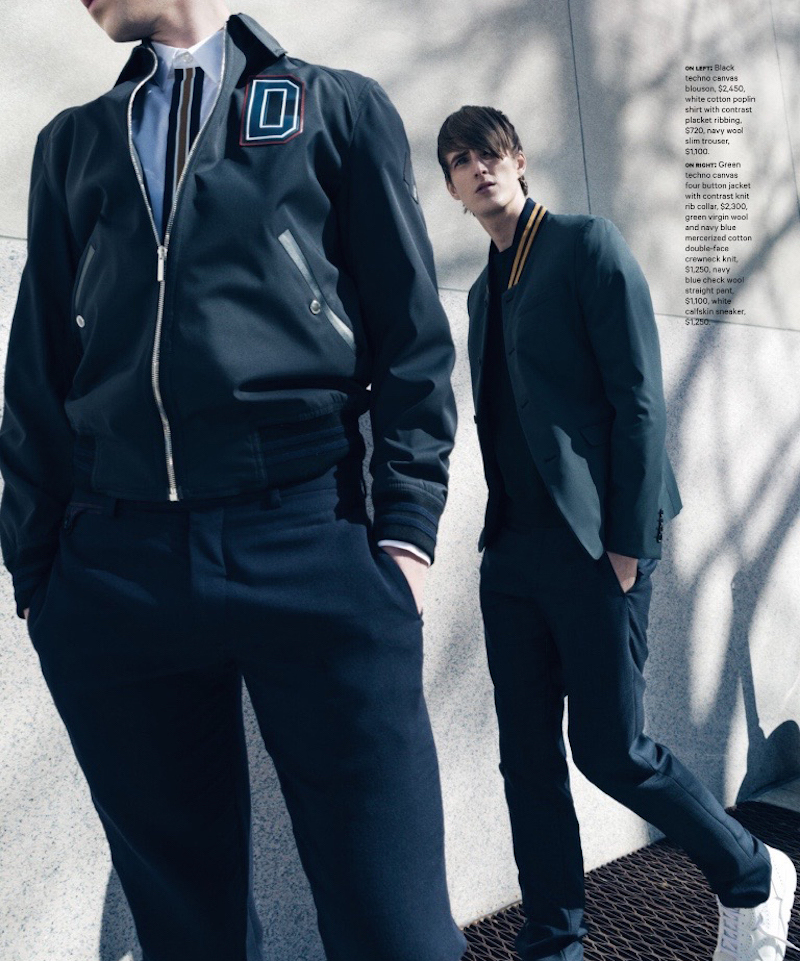Essential Homme Features Dior Homme Fall 2015 Collection in Fashion Editorial