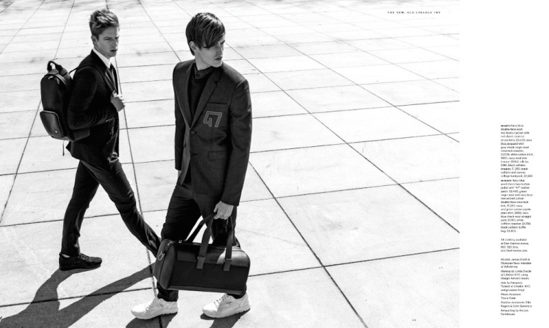Essential Homme Features Dior Homme Fall 2015 Collection in Fashion Editorial