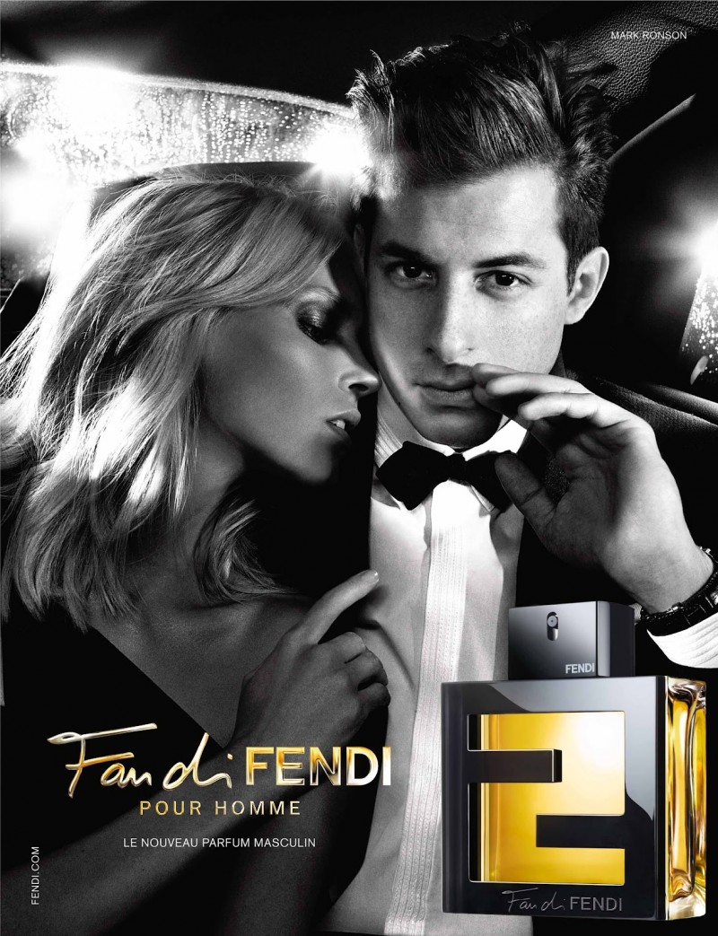Mark Ronson for Fan di Fendi fragrance campaign