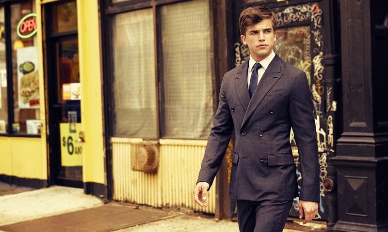 » River Viiperi Layers for Winter with Reflex Homme GQ Japan Fashion Editorial 2015 New York City 011