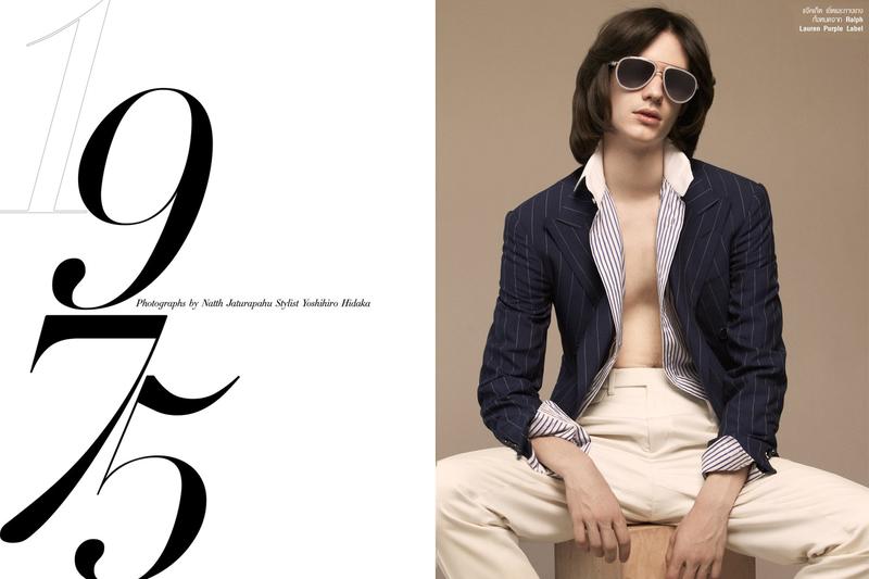 » Gabriel Marques Channels 1970s Styles for Harper's Bazaar Men Thailand Editorial Gabriel Marques Harpers Bazaar Thailand 1970s Men Styles Fashion Editorial 001