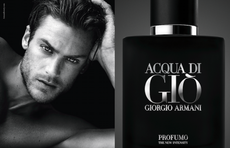 Model Jason Morgan for Giorgio Armani Acqua di Gio Profuma fragrance campaign