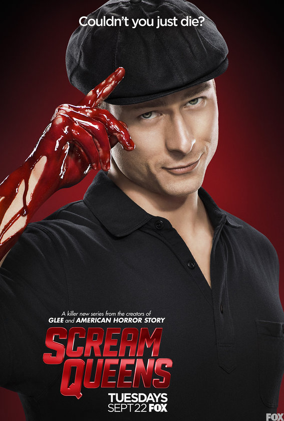 Glen Powell as Chad in Scream Queens