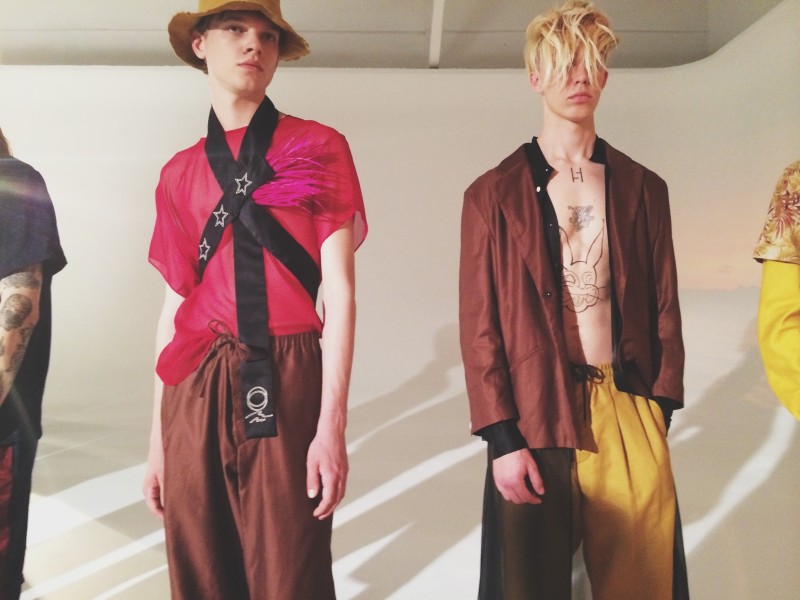 Fingers Crossed Spring/Summer 2016 Menswear Collection