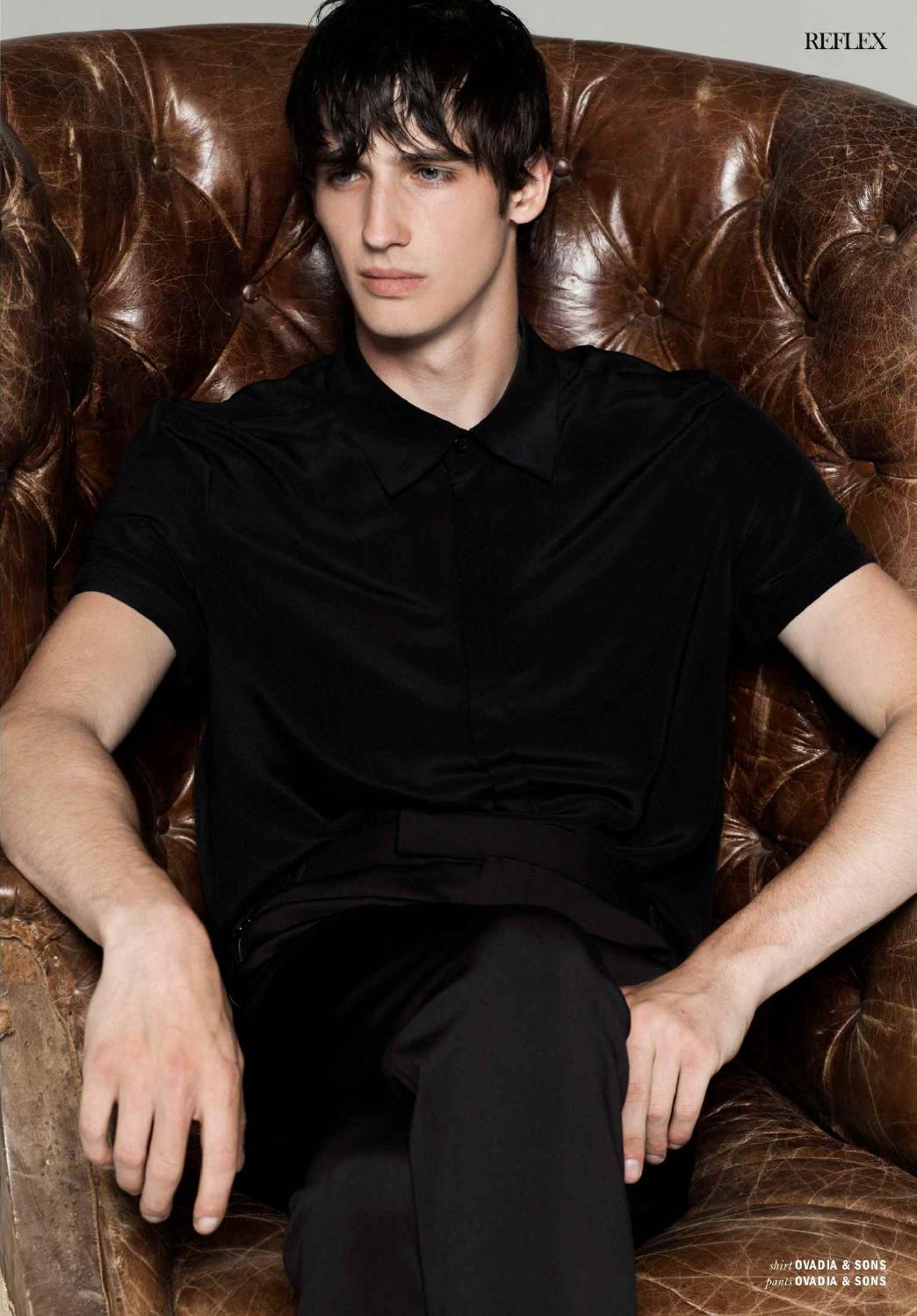 Ian Sharp is Chic & Sporty for Reflex Homme Spread