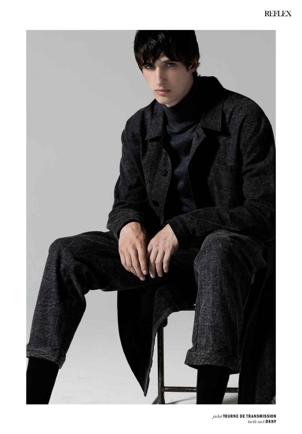 Ian Sharp is Chic & Sporty for Reflex Homme Spread