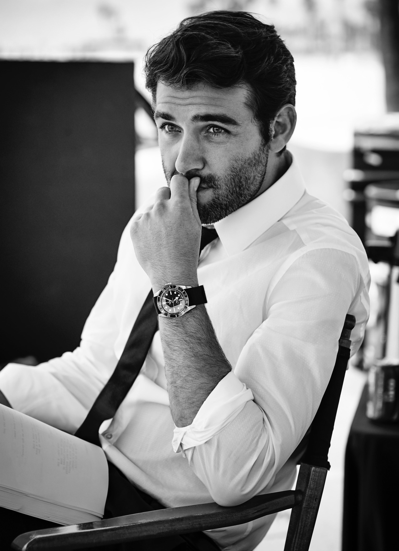 Zoo Actor James Wolk Sports Summer Styles for Esquire Shoot