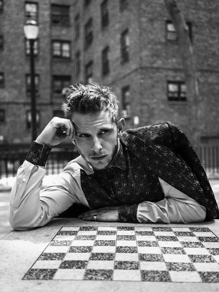 Jamie Bell Sits for Interview Photo Shoot, Talks 'Fantastic Four' + Thing