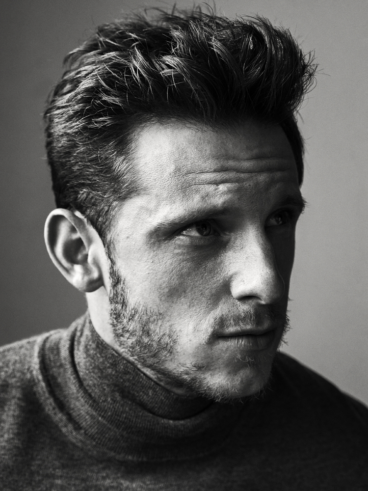 Jamie Bell photographed by Sebastian Kim for Interview magazine.