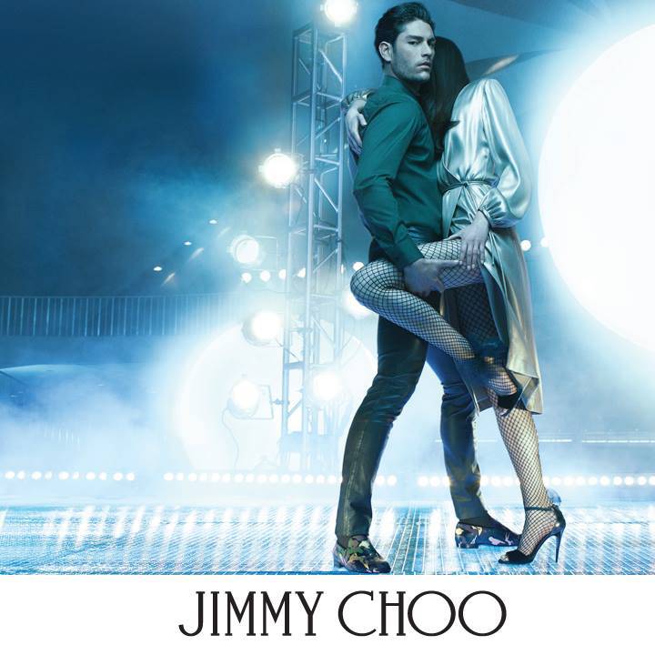 Tyson Ballou photographed by Steven Klein for Jimmy Choo fall-winter 2015 advertising campaign