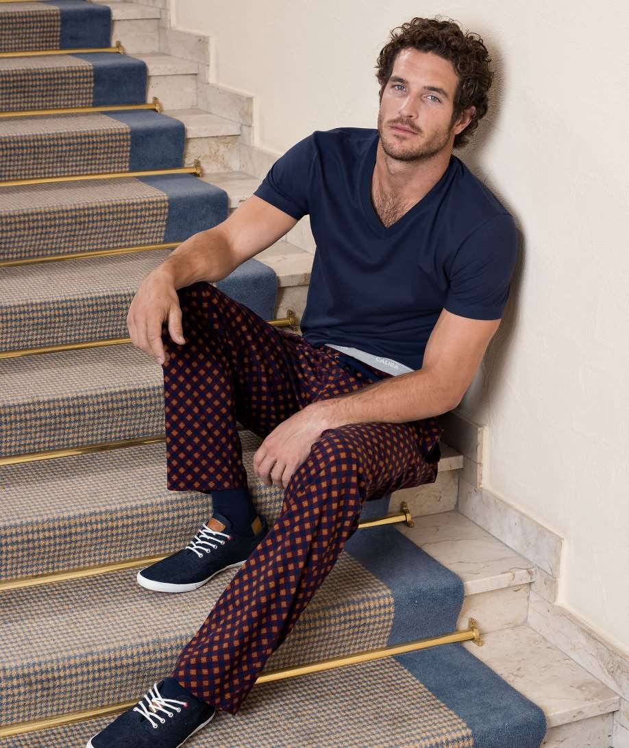Justice Joslin Reunites with Calida for Casual Outing